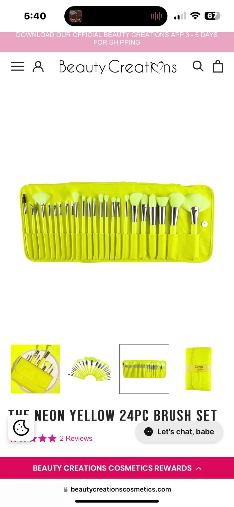 Beauty Creations 24 PCs Brush Set 