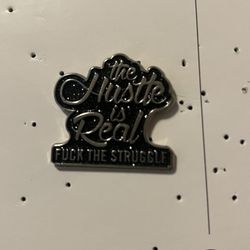 Hustle Is Real Lapel Pin