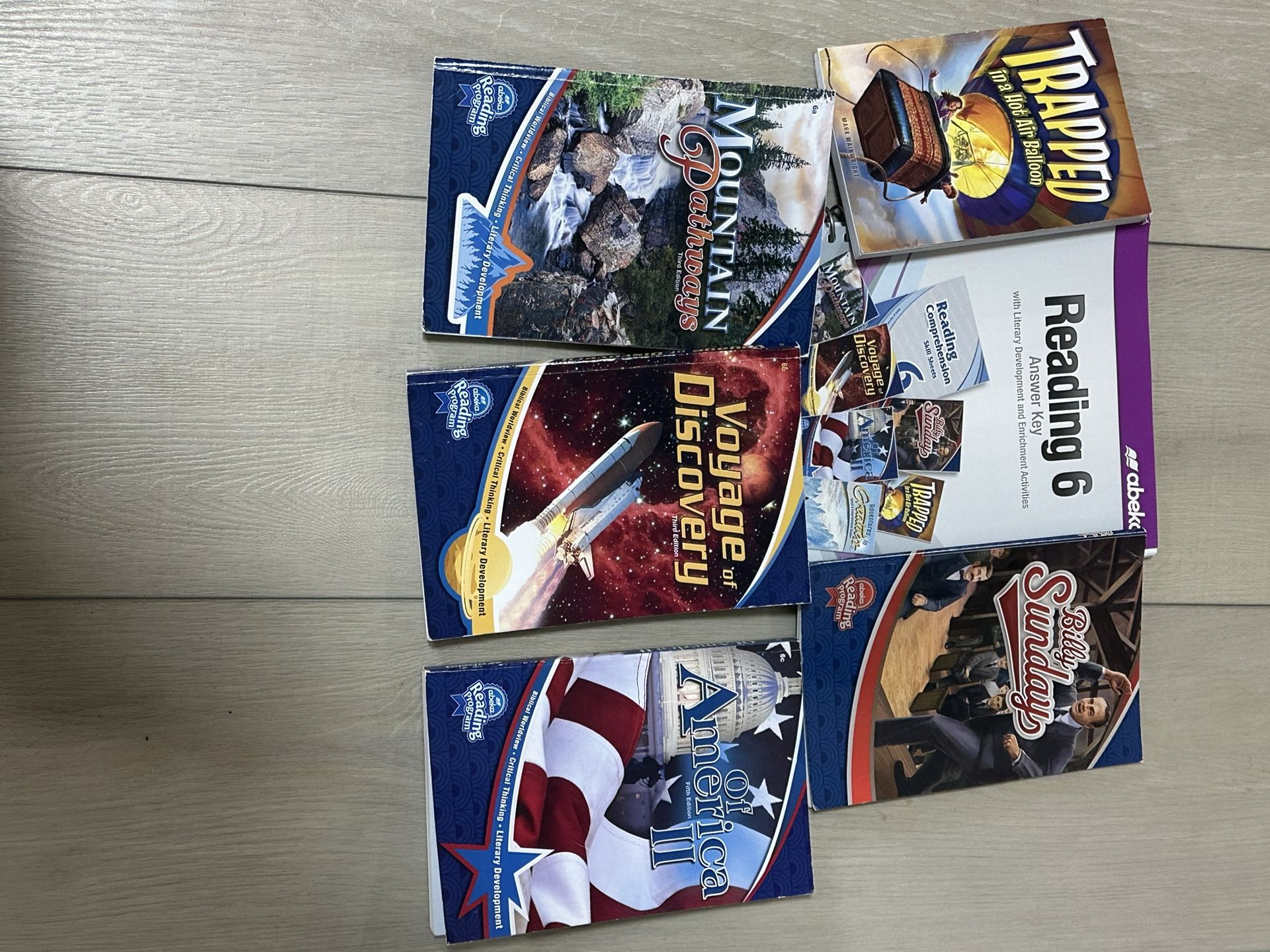 Abeka 6th Grade Reading Books