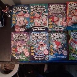 Captain Underpants Books 1-12