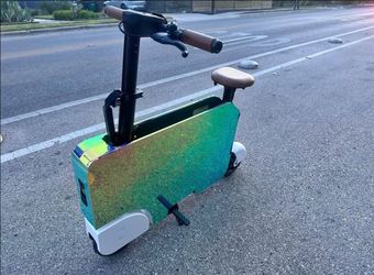 Honda Motocompacto- Chrome Wrap