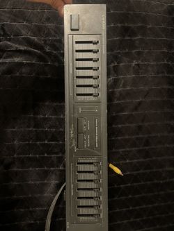 Onkyo 7 Band Stereo Graphic Equalizer Eq-101 Working