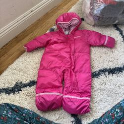 Columbia Baby Girl Winter Overall Retail $70