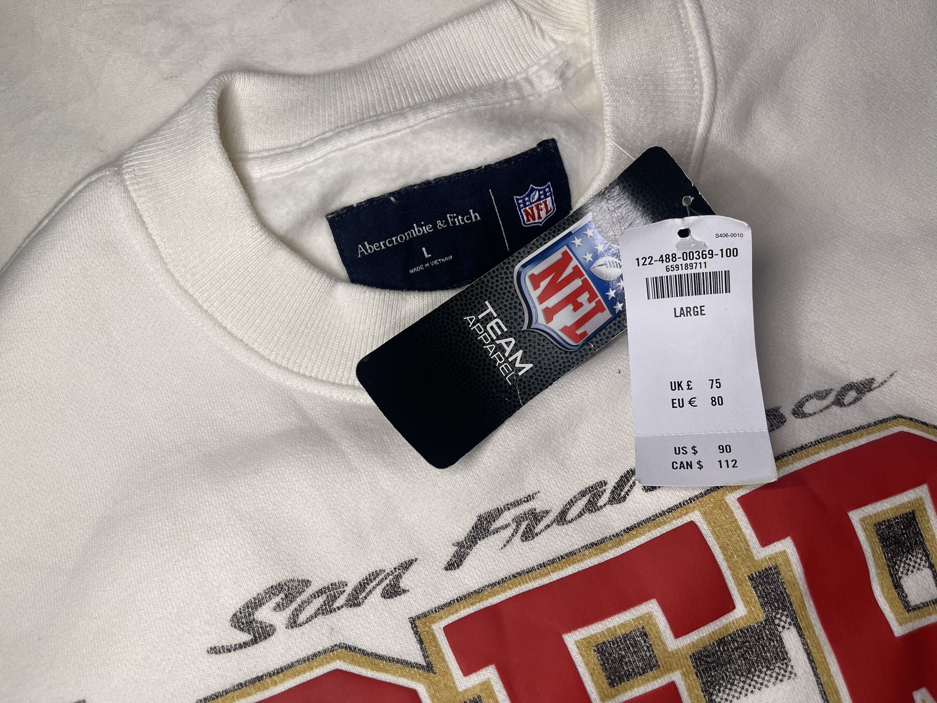 NFL Abercrombie & Fitch Sweatshirt
