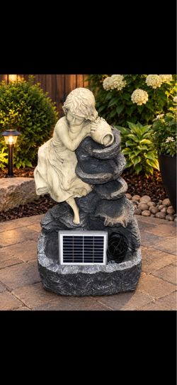 Outdoor garden fountain