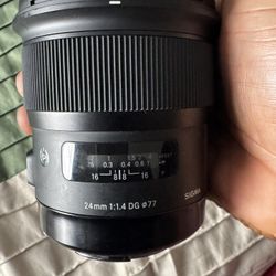 Sigma 24mm f/1.4 DG HSM Art Lens – Canon EF – Used Very Good