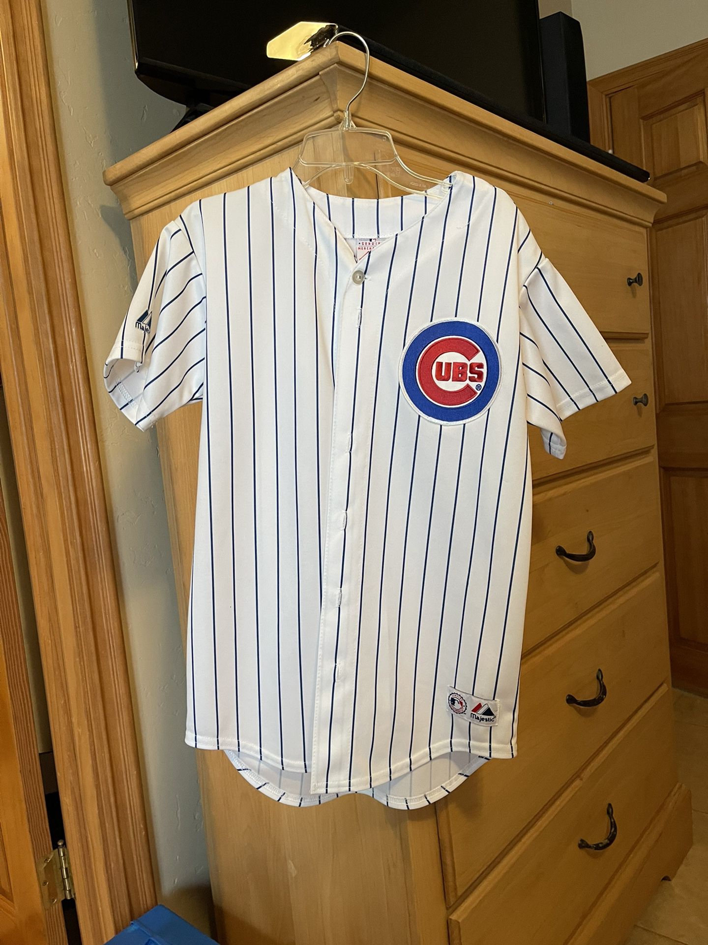 Majestic Cubs Jusery Authentic Womens Large Size 