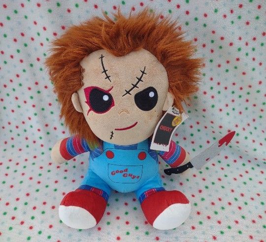 Kidrobot Vibrating HugMe 16" Child’s Play Chucky Plush Doll