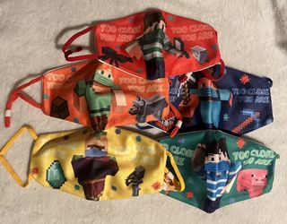 Kid’s Washable Reusable Cloth Cup Face Mask for Personal Health