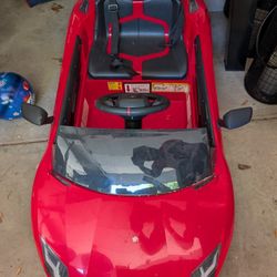 Red 12V Lamborghini Aventador Ride On Car