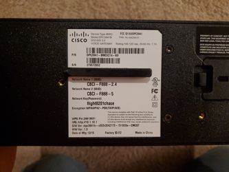 Comcast Business Cable Modem by Cisco Thumbnail