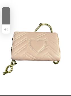 Pink designer bag