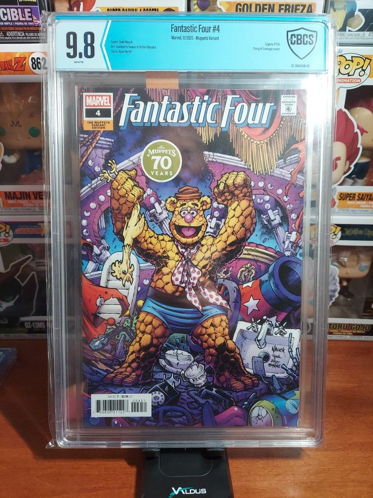 Fantastic Four #4 Muppets Variant CBCS 9.8