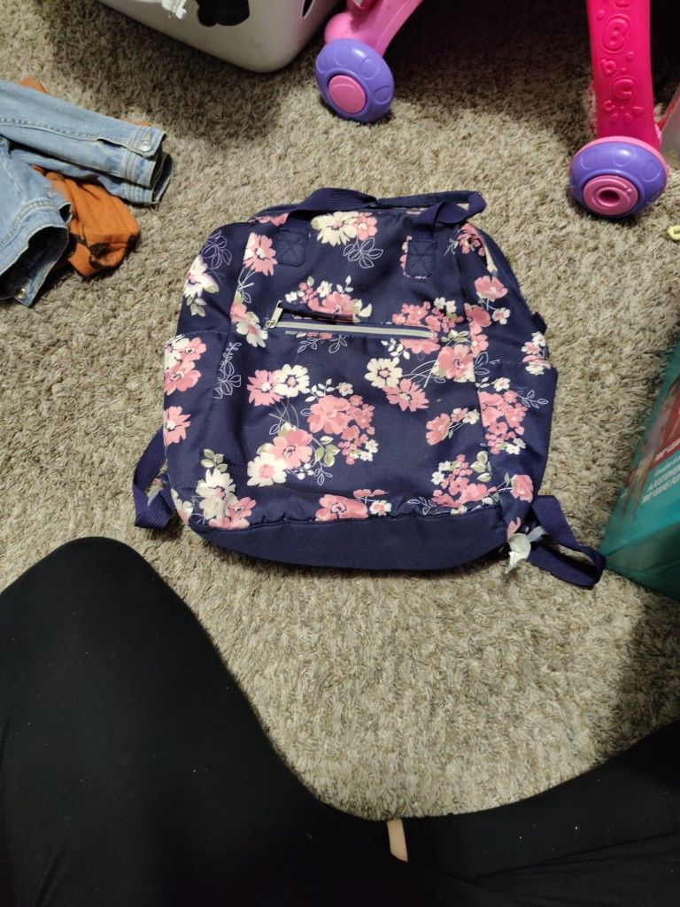 Flower Diaper Bag