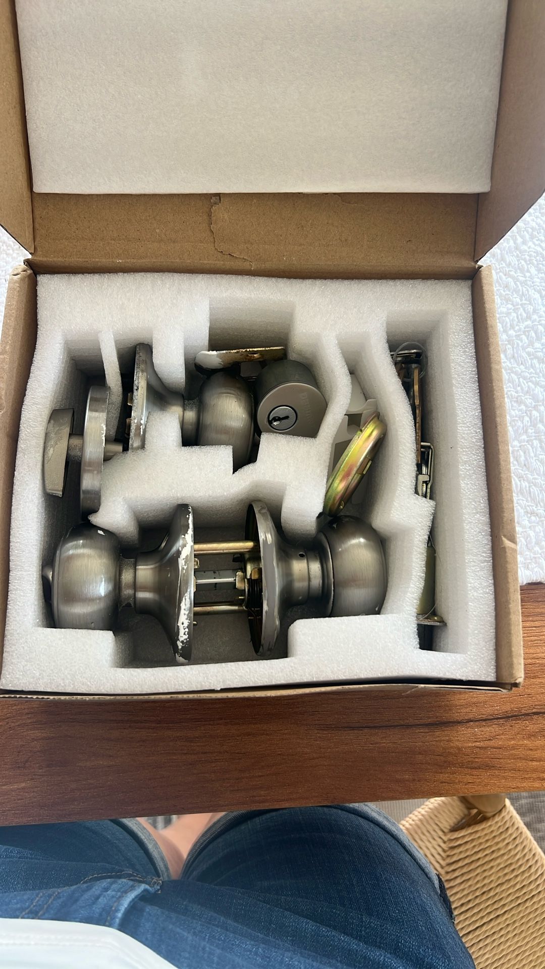 Door Knob Set Of Two