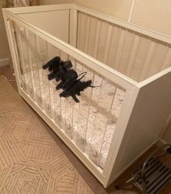 Pottery barn Kids Sloan acrylic Crib