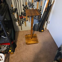 360 Degree Rotating Fishing Rod Storage