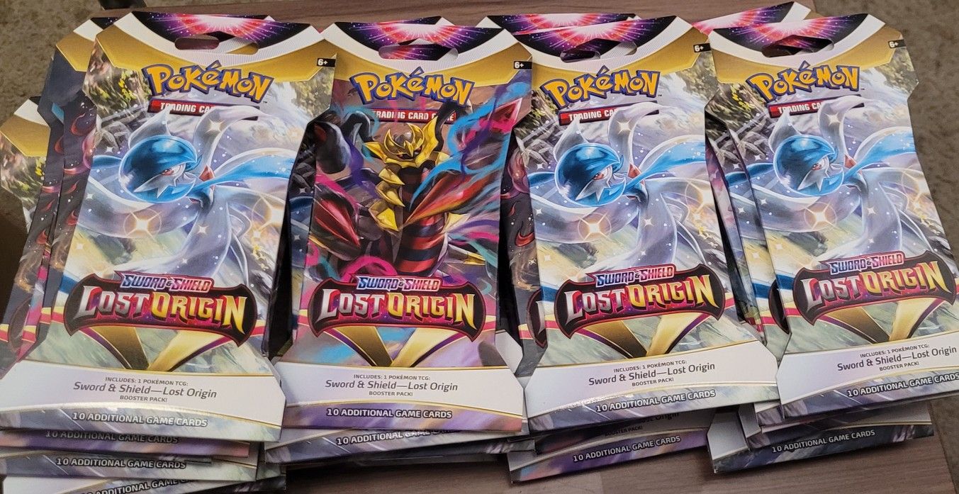 36x Sealed Pokemon Lost Origin Packs