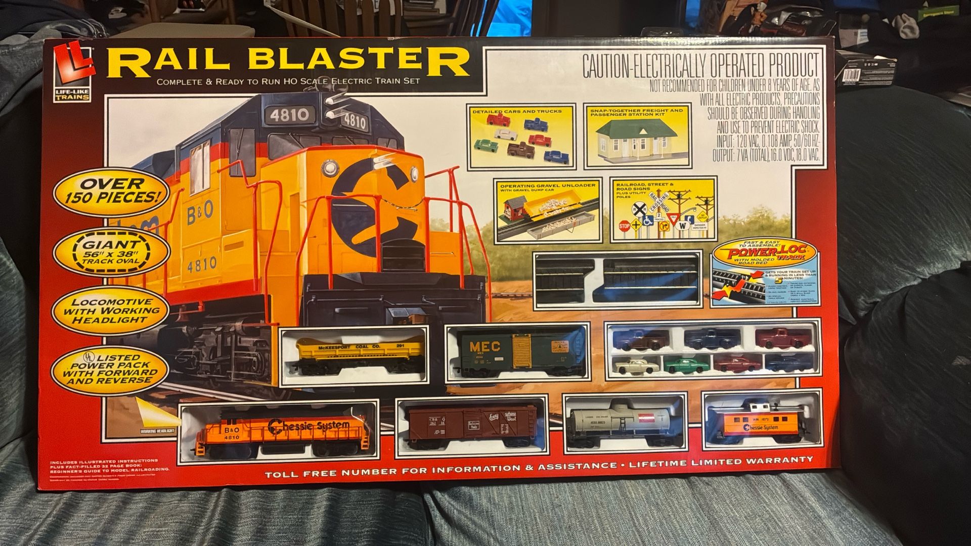 Life Like Trains Rail Blaster Train Set