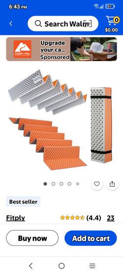 Fitply Foldable Foam Camping Sleep Mat