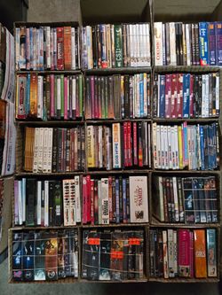 Large Lot of Blu-ray, Dvd, & a handful of 4K TV Series Box Sets