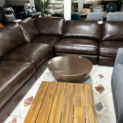 Madilex 5 Pc Beyond Leather Sectional 