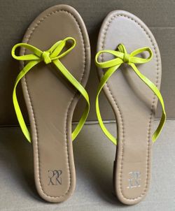 New York and Company Sandals. Size 11 Yellow