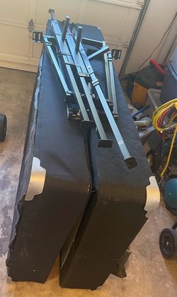 FREE BED BOX SPRINGS AND ADJUSTABLE BED FRAME