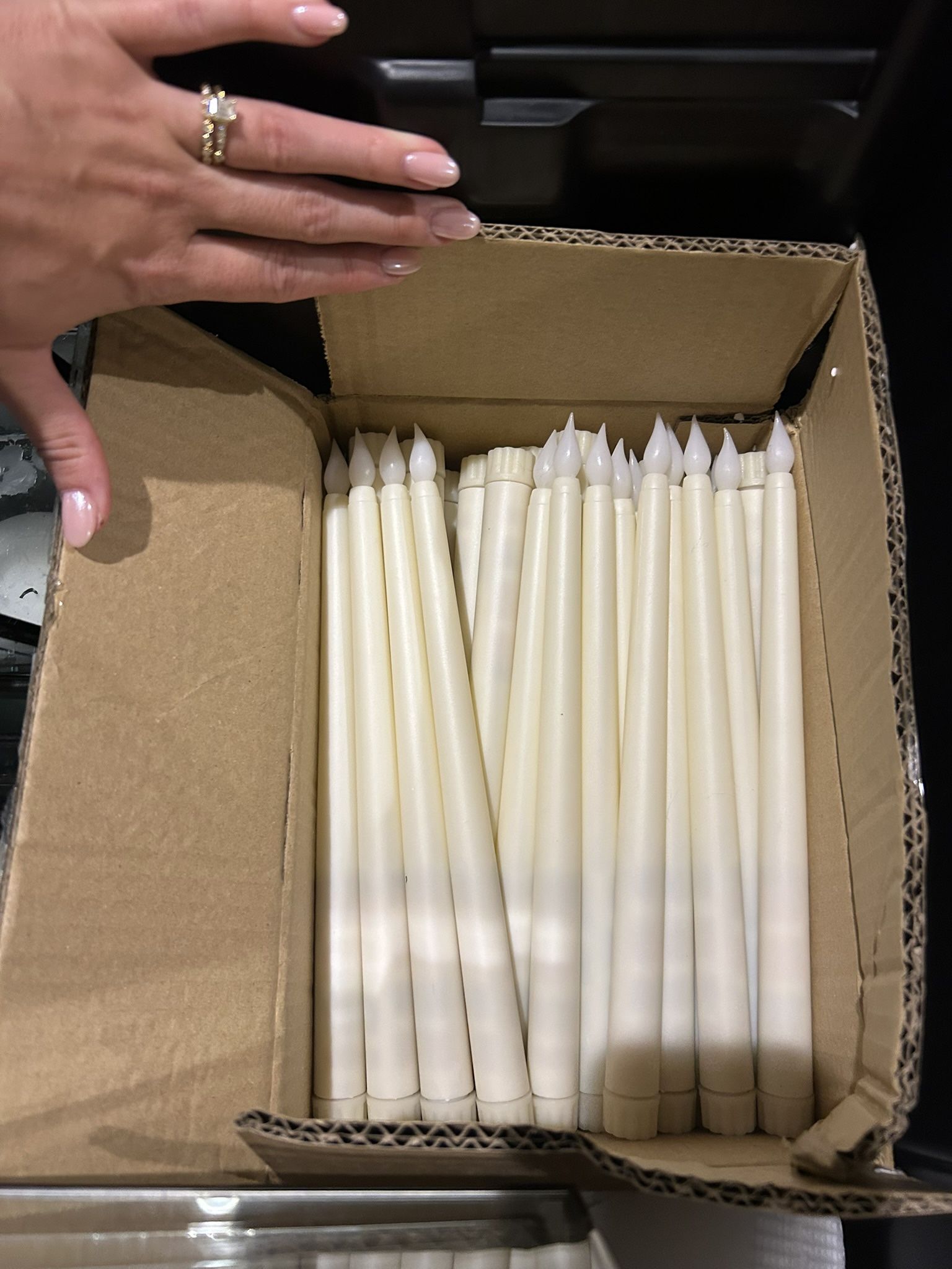 electric candles great for weddings