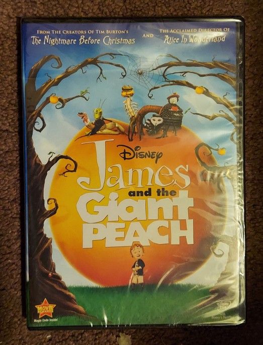 JAMES AND THE GIANT PEACH DVD