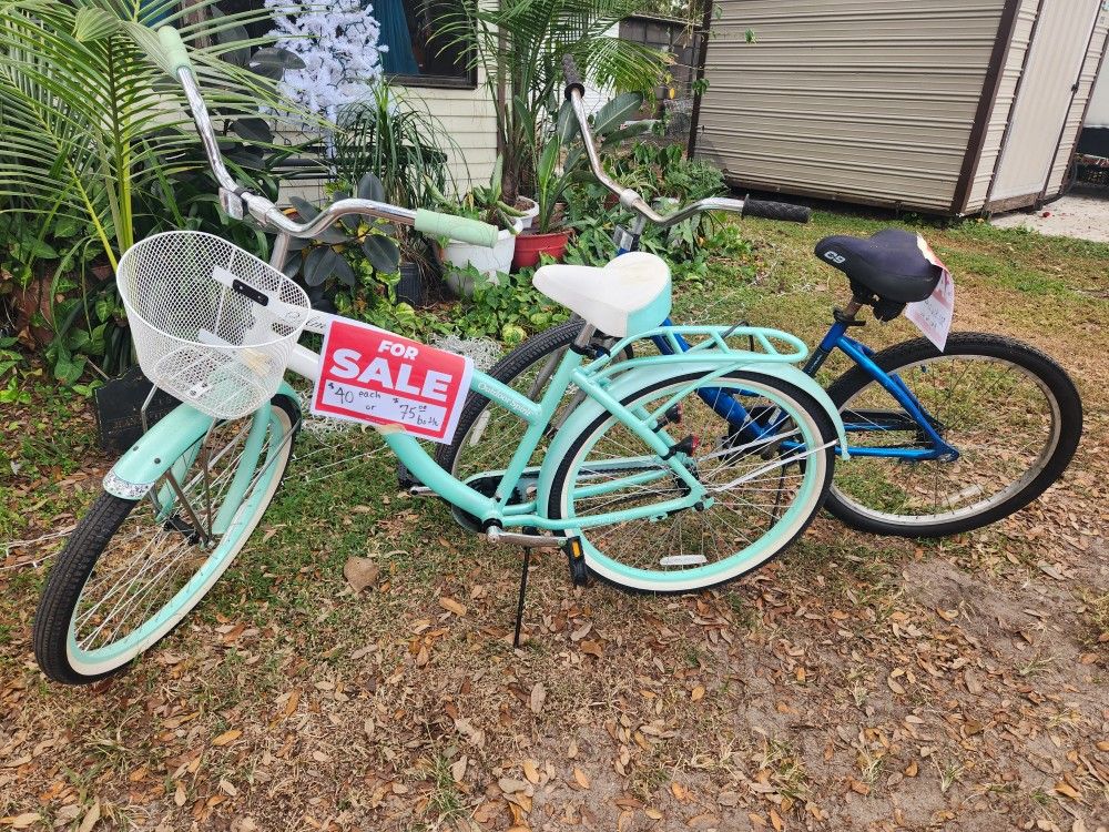 Bikes For Sale $40 each/2 for $75