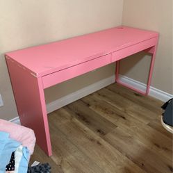 FREE Pink Ikea Desk