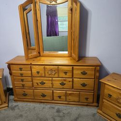 Bedroom Set Dresser Chest End Tables