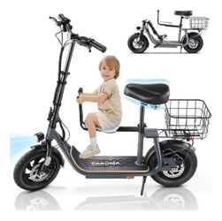 Caroma 560W Peak Electric Scooter with Seat