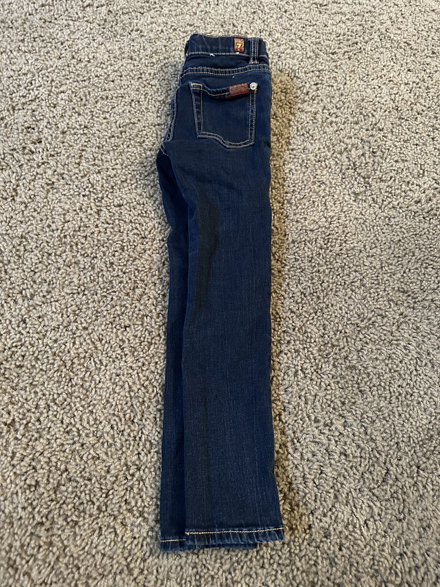 Girls 7 For All Mankind Skinny Jeans