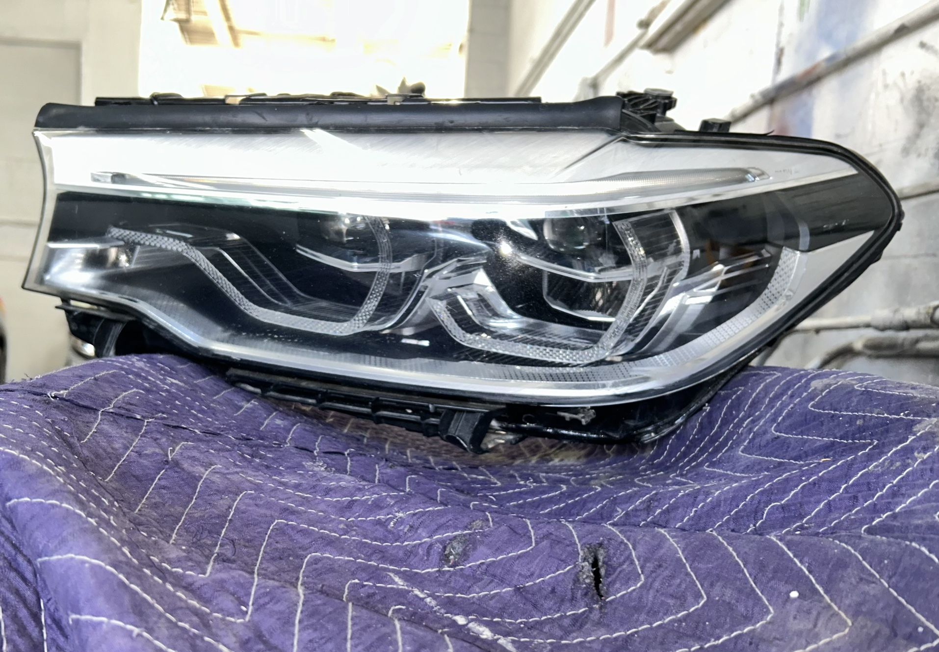 BMW 540I 530I M5 HEADLIGHT LEFT DRIVER 2017 2018 2019 2020 (contact info removed)-04 G40 OEM