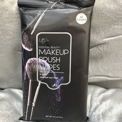 Essential Beauty Makeup Brush Wipes