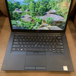 Fast Laptop i7 with 16Gb RAM 256Gb SSD Dell Latitude 7490 *USB-C *Bluetooth *New battery