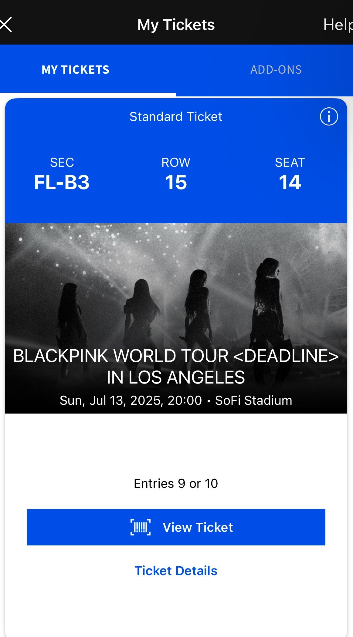 BLACKPINK CONCERT LA 7.13