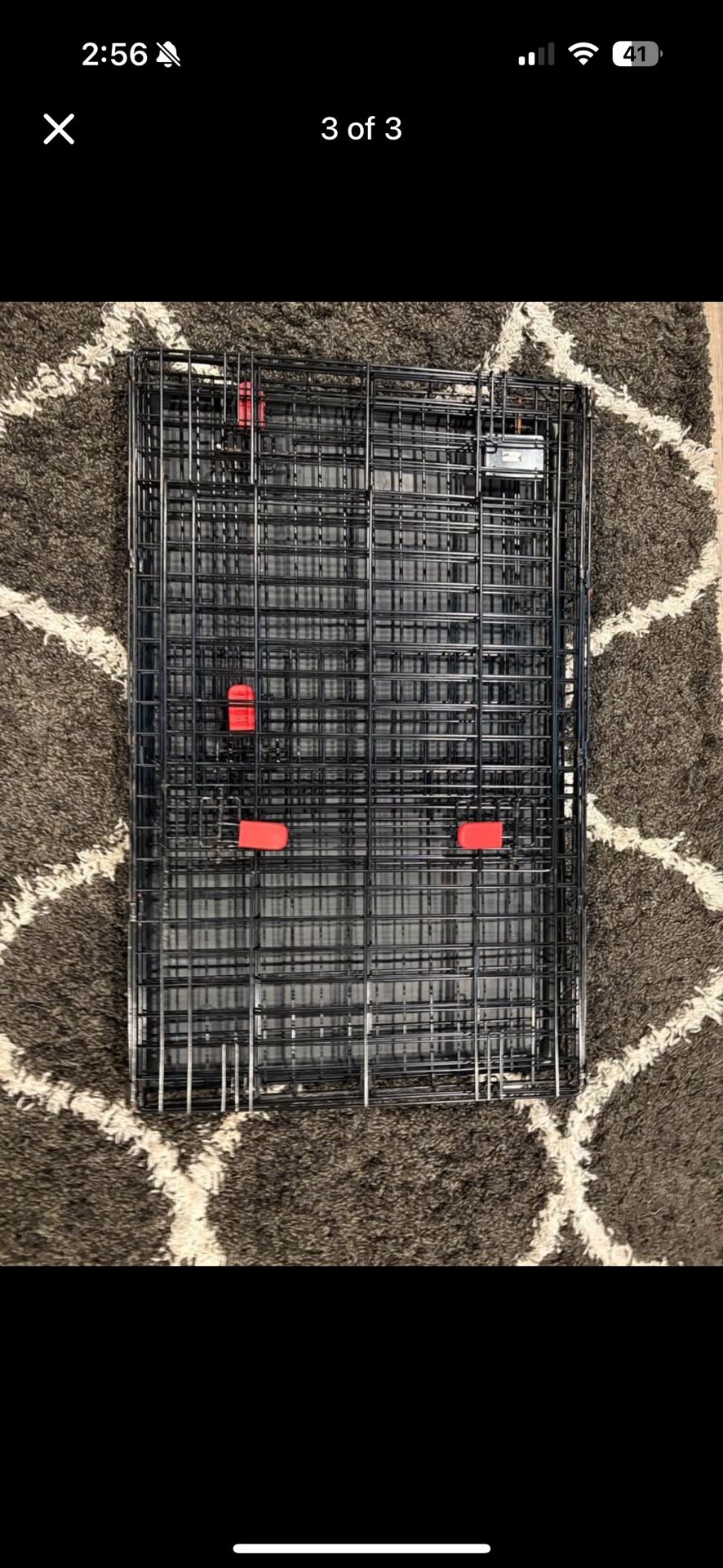 collapsible dog cage