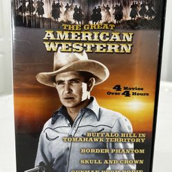The Great American Western DVD 4 Movies Over 4 Hours