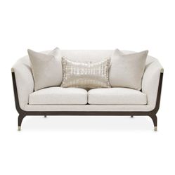 Paris Chic Espresso/Cremini Loveseat