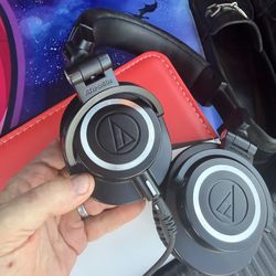 Audio Technica ATH M50x DJ Headphones NEW!