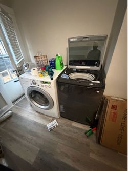Samsung washer and LG dryer