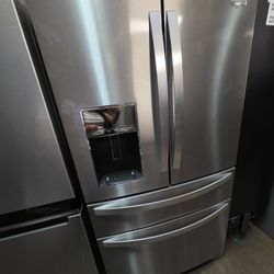 Whirlpool 4 Door Stainless Steel Refrigerator 
