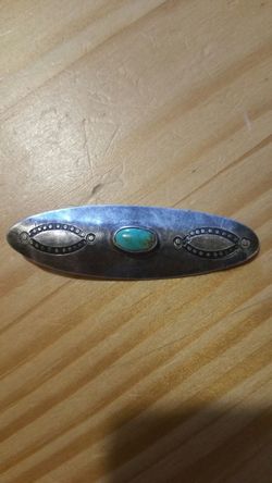 Handmade silver and turquoise
