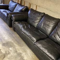 Leather Sofa