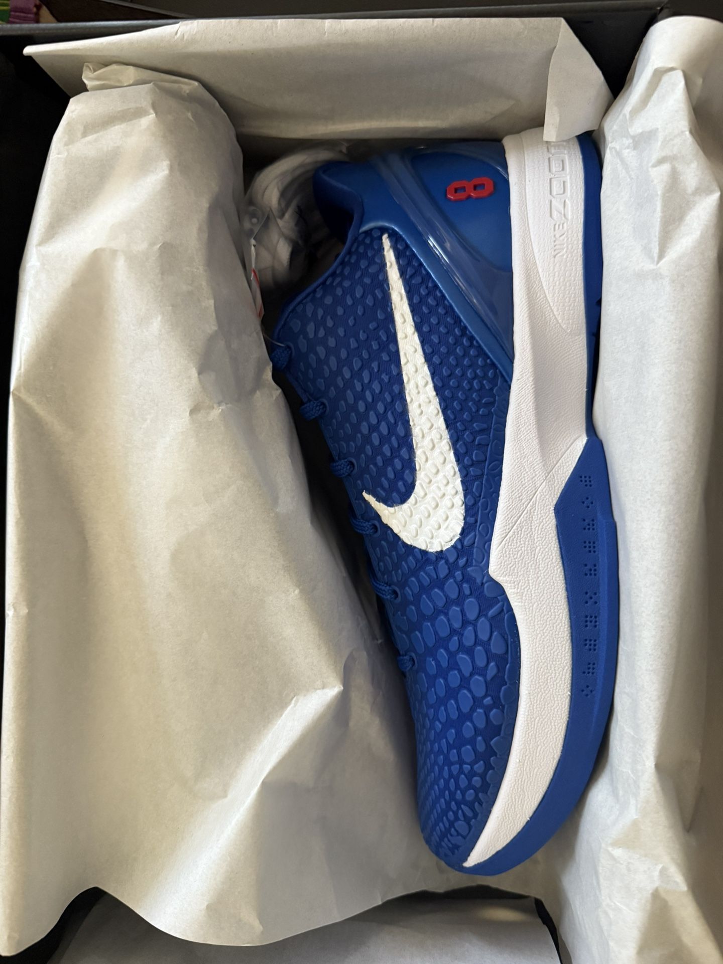 Kobe 6 Dodger Size 13