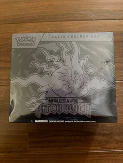 Pitch black ETB (sealed)