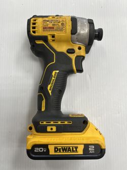 DEWALT DCF809 DRILL IN USED CONDITION, COMES WITH BATTERY